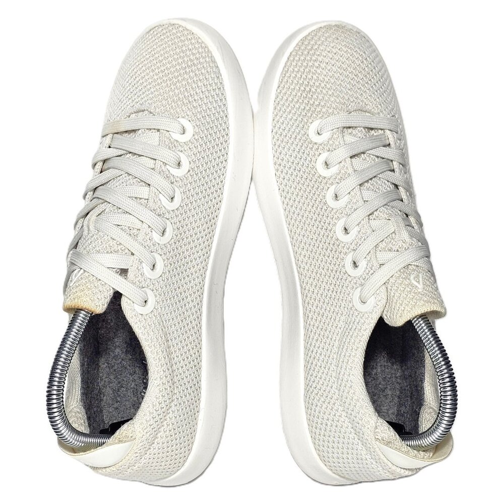 Allbirds Womens Tree Piper Sz 9 White Knit Lace Up Lightweight Comfort Sneakers - Picture 3 of 15